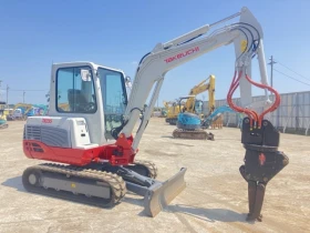 Багер Takeuchi TB235 * КЛИМАТИК * РОТАЦИОННА ХИДРАВЛИЧНА ЩИПКА * , снимка 2