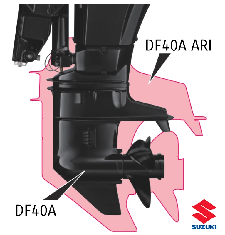 Извънбордов двигател Suzuki DF40 ARI - изображение 2