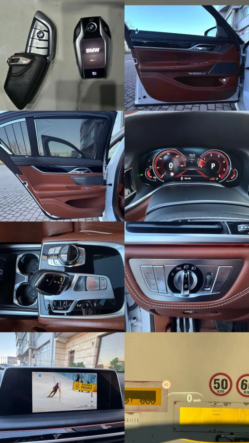 BMW 740 * 740XD* ПЪЛНА СЕРВИЗНА ИСТОРИЯ* INDIVIDUAL* NIGHT, снимка 17 - Автомобили и джипове - 52775083