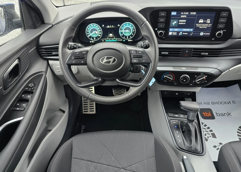 Hyundai Bayon Mild Hybrid* 100кс* 48V* 7DCT* 25000км, снимка 13 - Автомобили и джипове - 53433942
