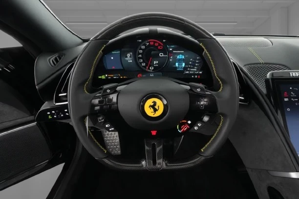 Ferrari Roma Spider = Brembo Carbon Ceramic Brakes = Гаранция, снимка 8 - Автомобили и джипове - 56254288