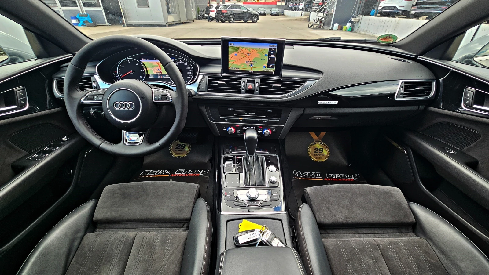 Audi A7 MATRIX/S-LINE/LED/GERMANY/BOSE/CAMERA/ПОДГРЕВ/LIZI - изображение 9