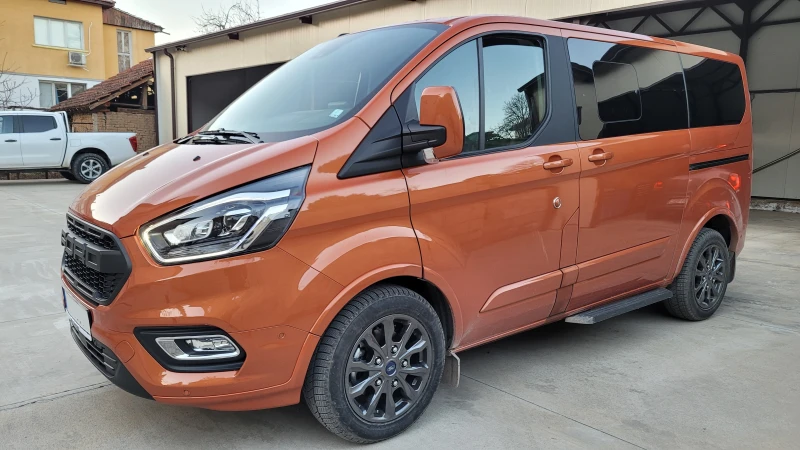 Ford Transit Custom печка, въздушно окачване, снимка 2 - Бусове и автобуси - 52677881