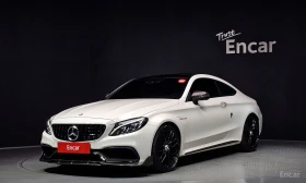 Mercedes-Benz C 63 AMG S* BURMESTER* CARBON* ХЕДЪП* LANE* ASSIST* , снимка 1