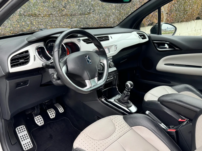 Citroen DS3 1.6T~156hp~Кожа~Подгрев~Hi/Fi SYSTEM, снимка 9 - Автомобили и джипове - 48210572