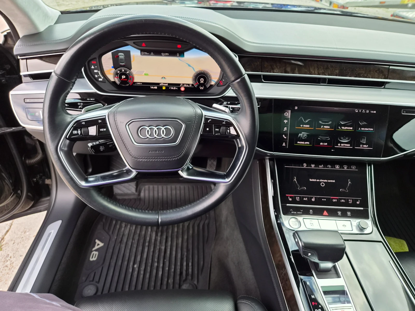 Audi A8 3.0TDI FULL FULL, снимка 12 - Автомобили и джипове - 54115090