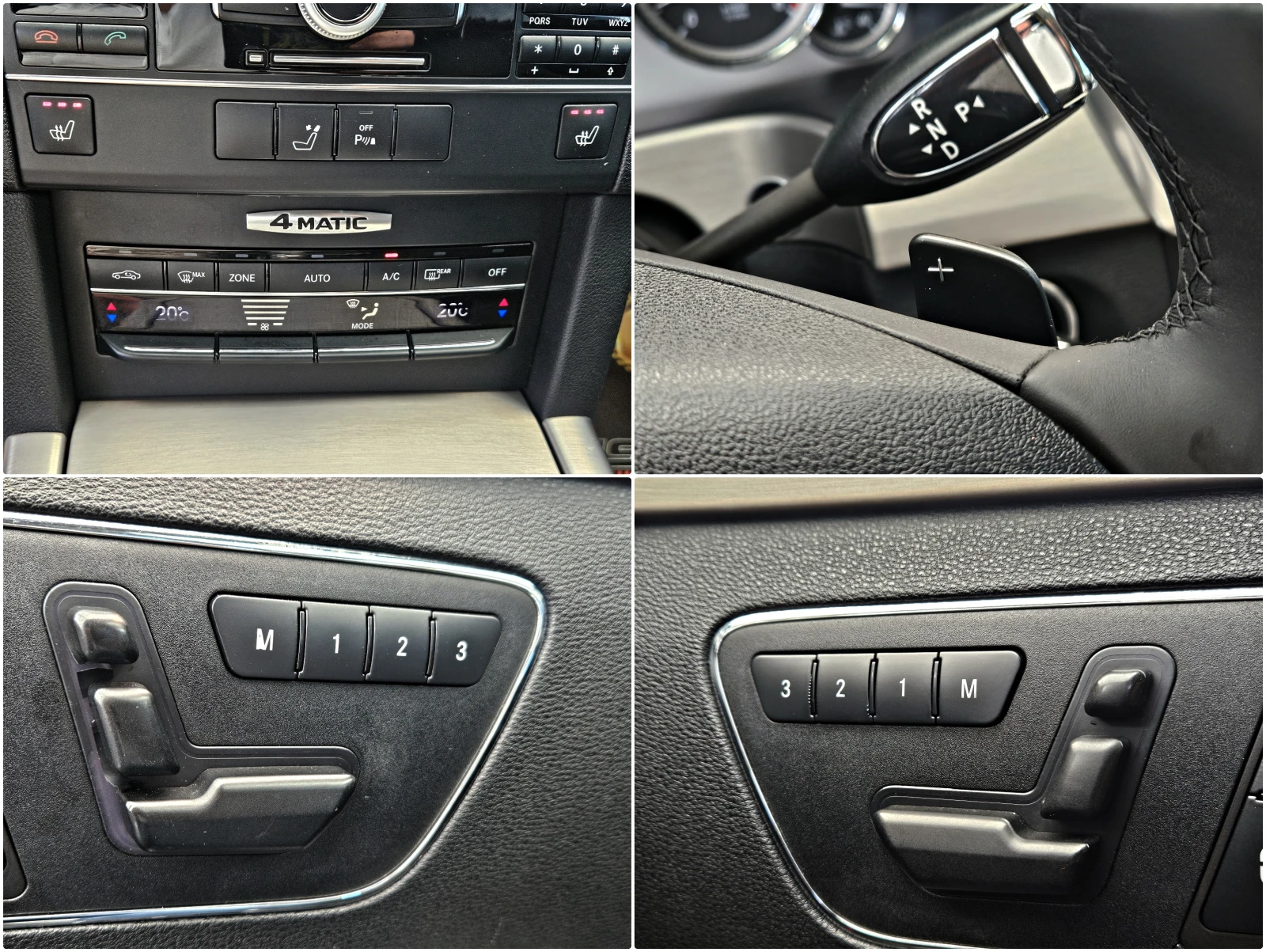 Mercedes-Benz E 350 AMG/4MATIC/GERMANY/AIR/ПОДГРЕВ/MEMORY/AMBIENT/LIZ, снимка 13 - Автомобили и джипове - 54125920