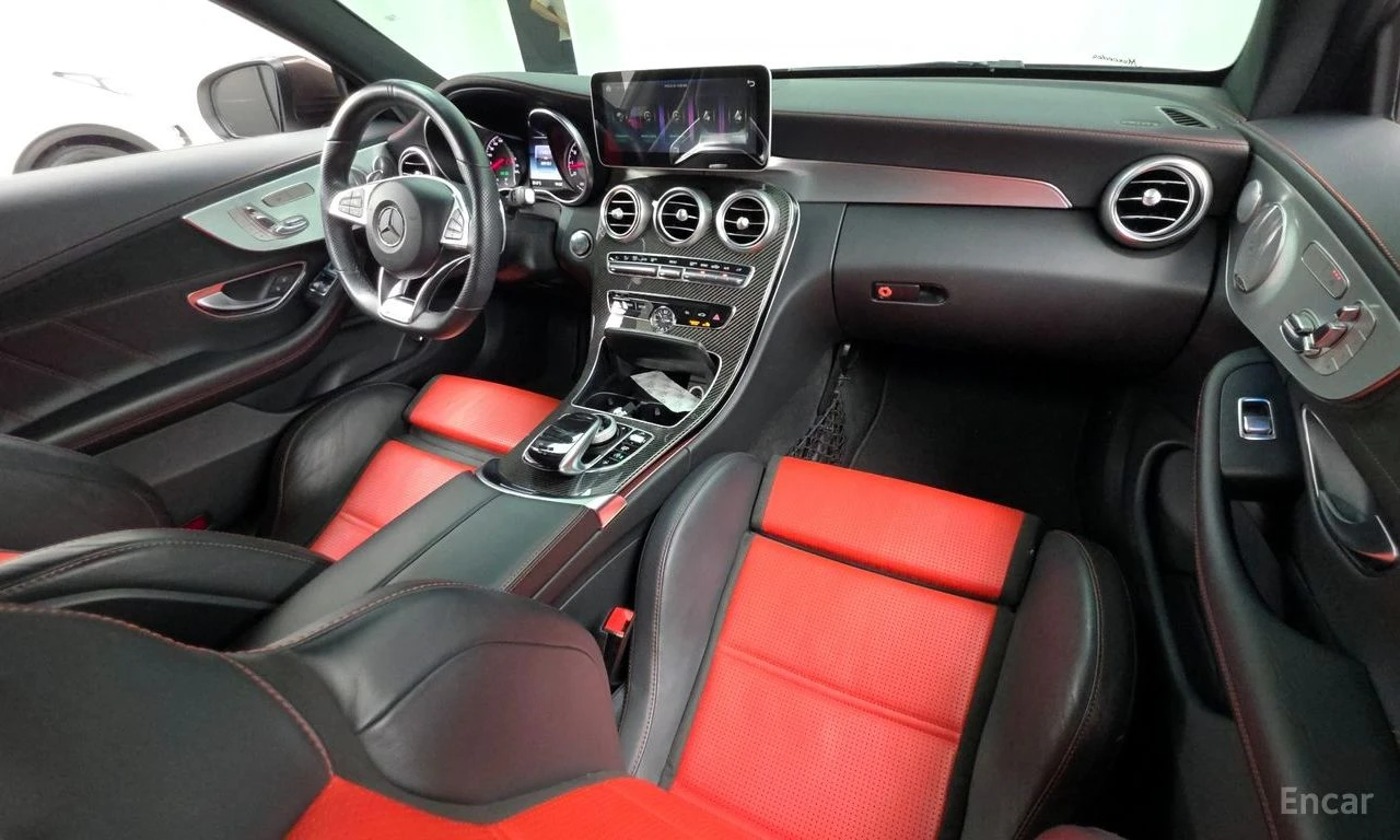 Mercedes-Benz C 63 AMG S* BURMESTER* CARBON* ХЕДЪП* LANE* ASSIST* , снимка 8 - Автомобили и джипове - 54701268