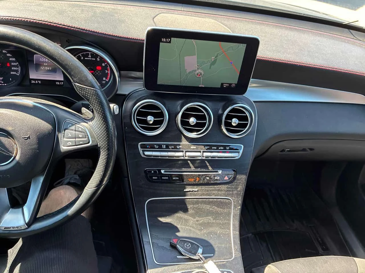 Mercedes-Benz GLC 43 AMG 4MATIC* BURMESTER* PANORAMA* 360КАМЕРИ* , снимка 9 - Автомобили и джипове - 54653296