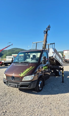 Обява за продажба на Mercedes-Benz Sprinter 411 САМОСВАЛ* КРАН* 2100кг.* 3.5тона* ШВЕЙЦАРИЯ*  ~37 500 лв. - изображение 1