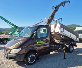 Обява за продажба на Mercedes-Benz Sprinter 411 САМОСВАЛ* КРАН* 2100кг.* 3.5тона* ШВЕЙЦАРИЯ*  ~37 500 лв. - изображение 1