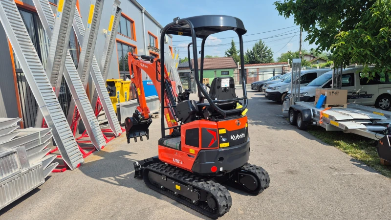 Багер Kubota U18-5 нов, снимка 5 - Индустриална техника - 51816687