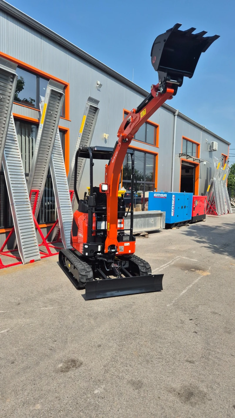 Багер Kubota U18-5 нов, снимка 8 - Индустриална техника - 51816687