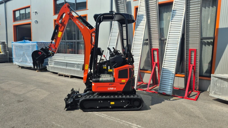 Багер Kubota U18-5 нов, снимка 3 - Индустриална техника - 51816687