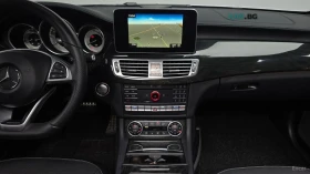 Mercedes-Benz CLS 400 КОЖА* ПОДГРЕВ* ОБДУХВ* BURMASTER* PANO* 360, снимка 14