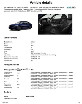 BMW 340 * М-Package* * HeadUp* AвтоКредит* (ЦЕНА ДО БГ) | Auto.bg — изображение 15