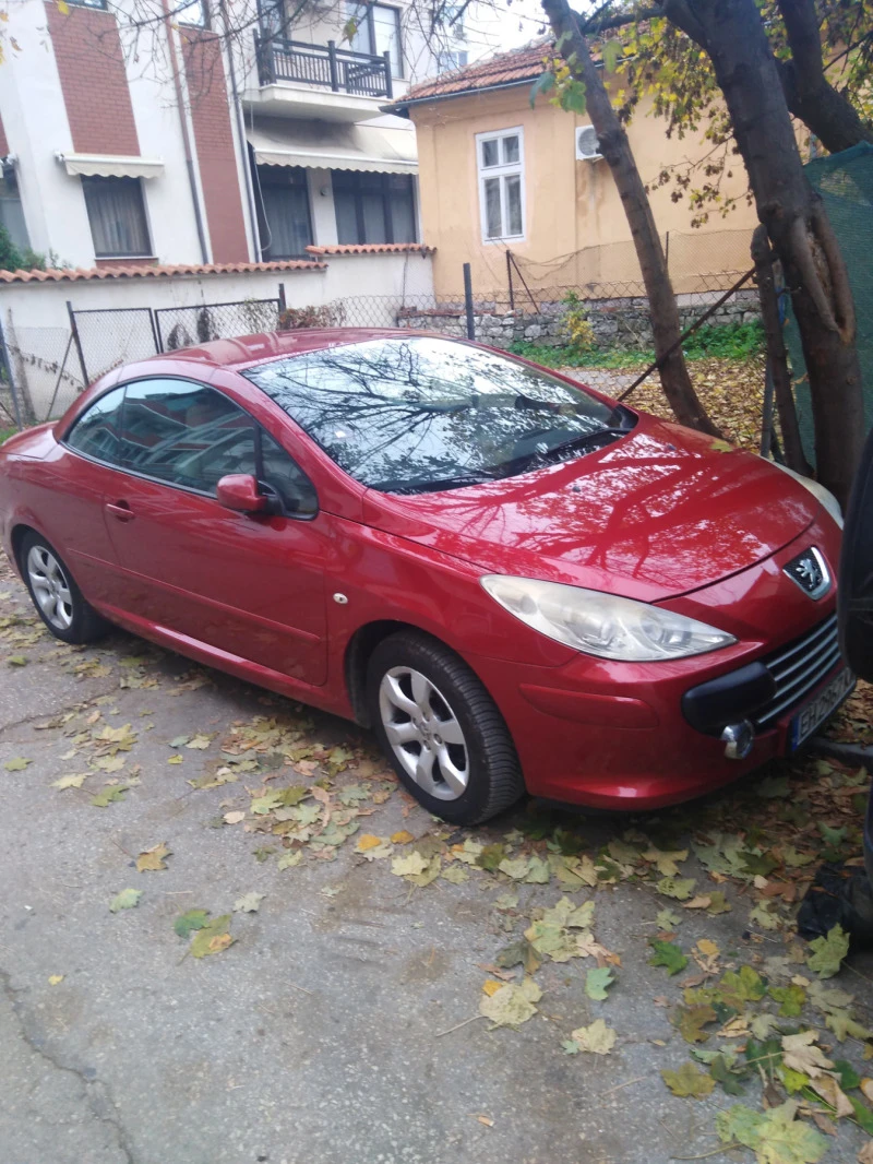 Peugeot 307 Кабрио, снимка 1 - Автомобили и джипове - 47756740