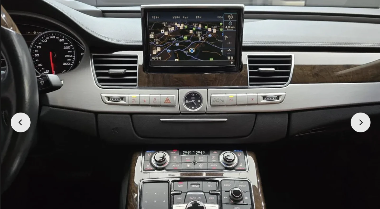 Audi A8 4.2* TDI* FACELIFT* MATRIX* ХЕДЪП* ОБДУХВАНЕ* МАСА - изображение 9