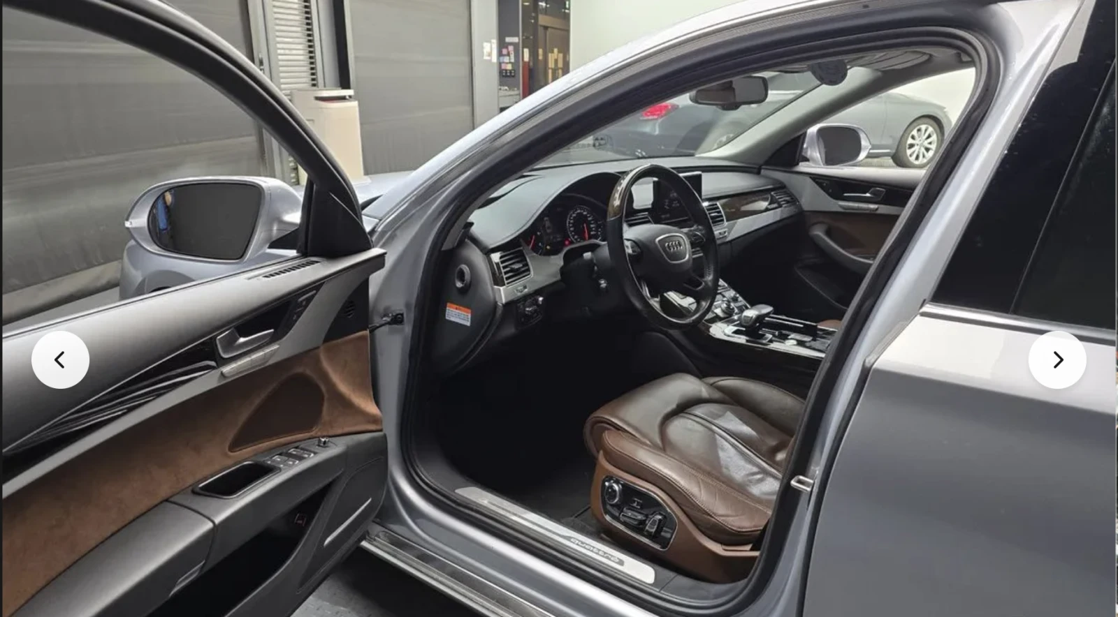 Audi A8 4.2* TDI* FACELIFT* MATRIX* ХЕДЪП* ОБДУХВАНЕ* МАСА - изображение 6