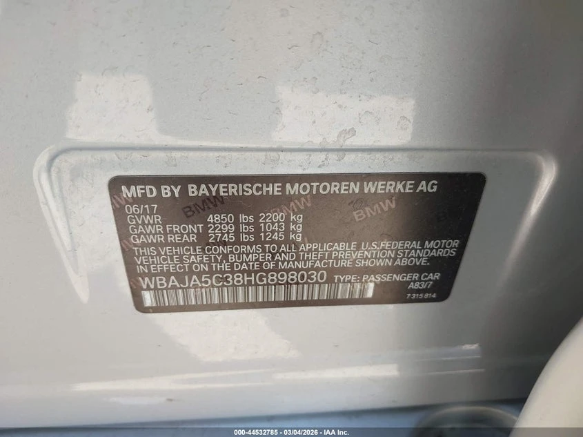BMW 530 2.0l I, снимка 9 - Автомобили и джипове - 54389578