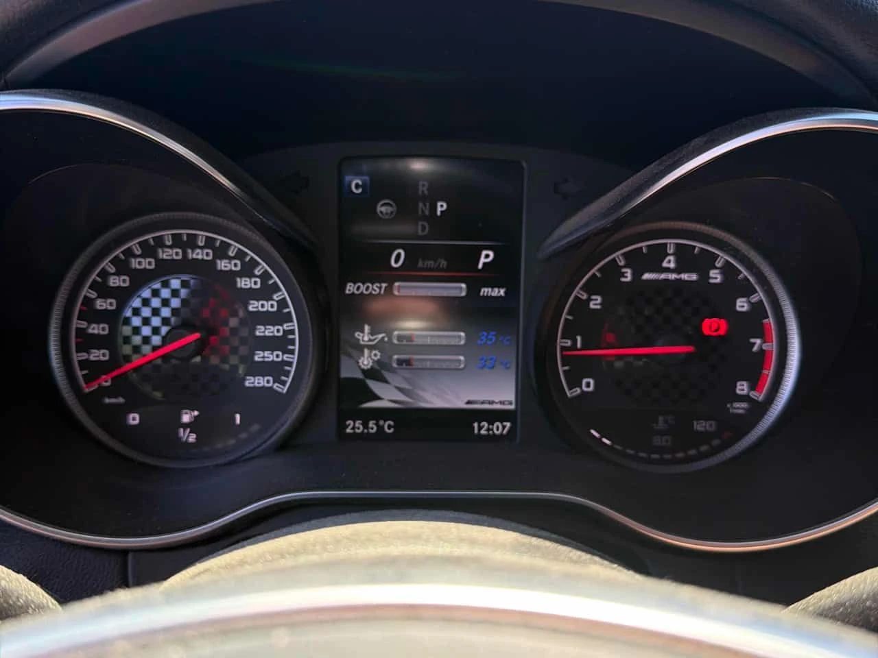Mercedes-Benz C 43 AMG 4MATIC* DISTRONIC* BURMESTER* 360КАМЕРИ* , снимка 8 - Автомобили и джипове - 54825153