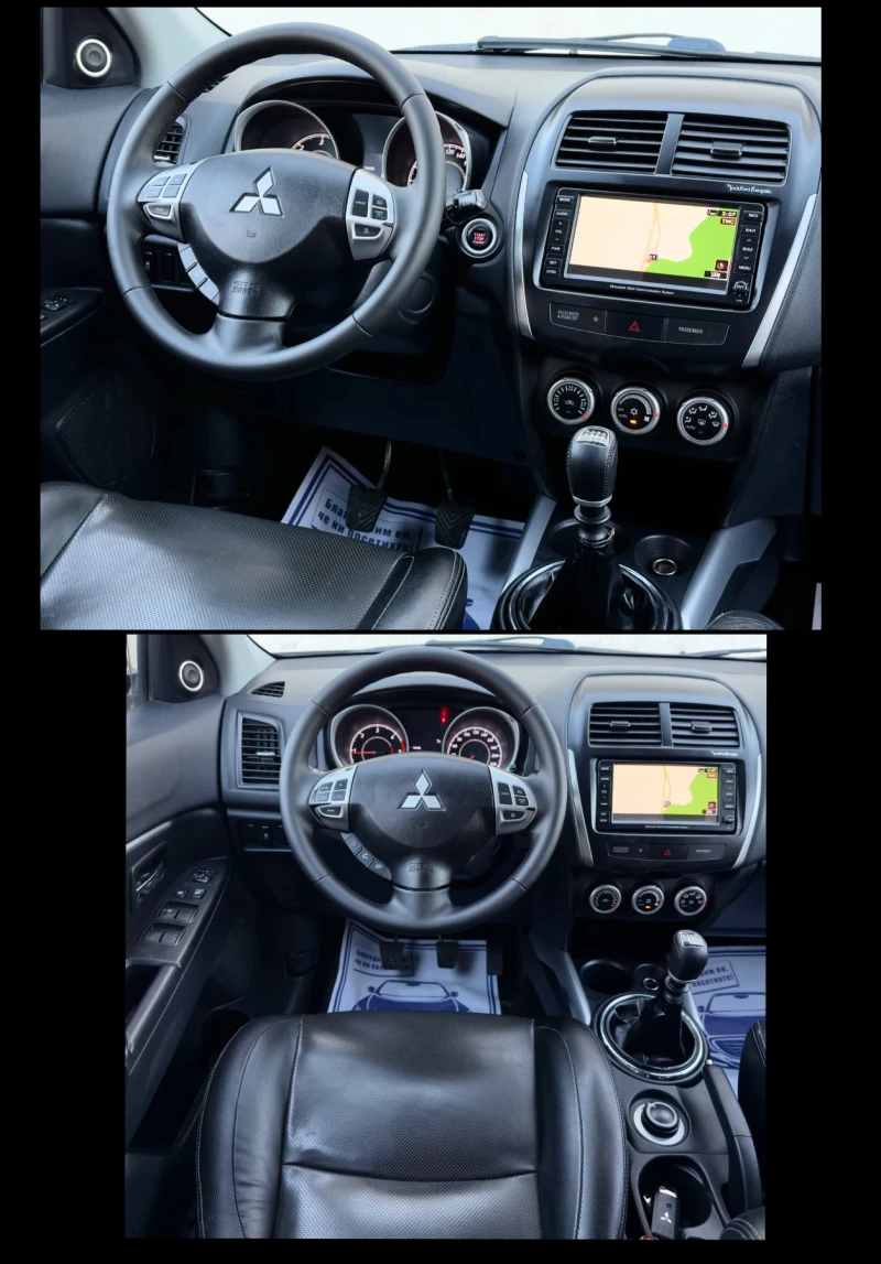 Mitsubishi ASX 1.8DID * 4x4* XENON* NAVI* FACELIFT* ITALY, снимка 11 - Автомобили и джипове - 52818360