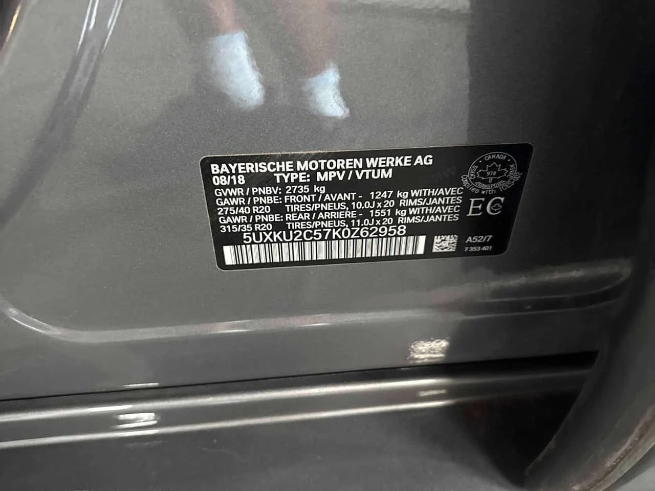BMW X6 * xDrive35i * CARFAX * ОПЦИЯ ЗА ФИНАНСИРАНЕ, снимка 11 - Автомобили и джипове - 55452362