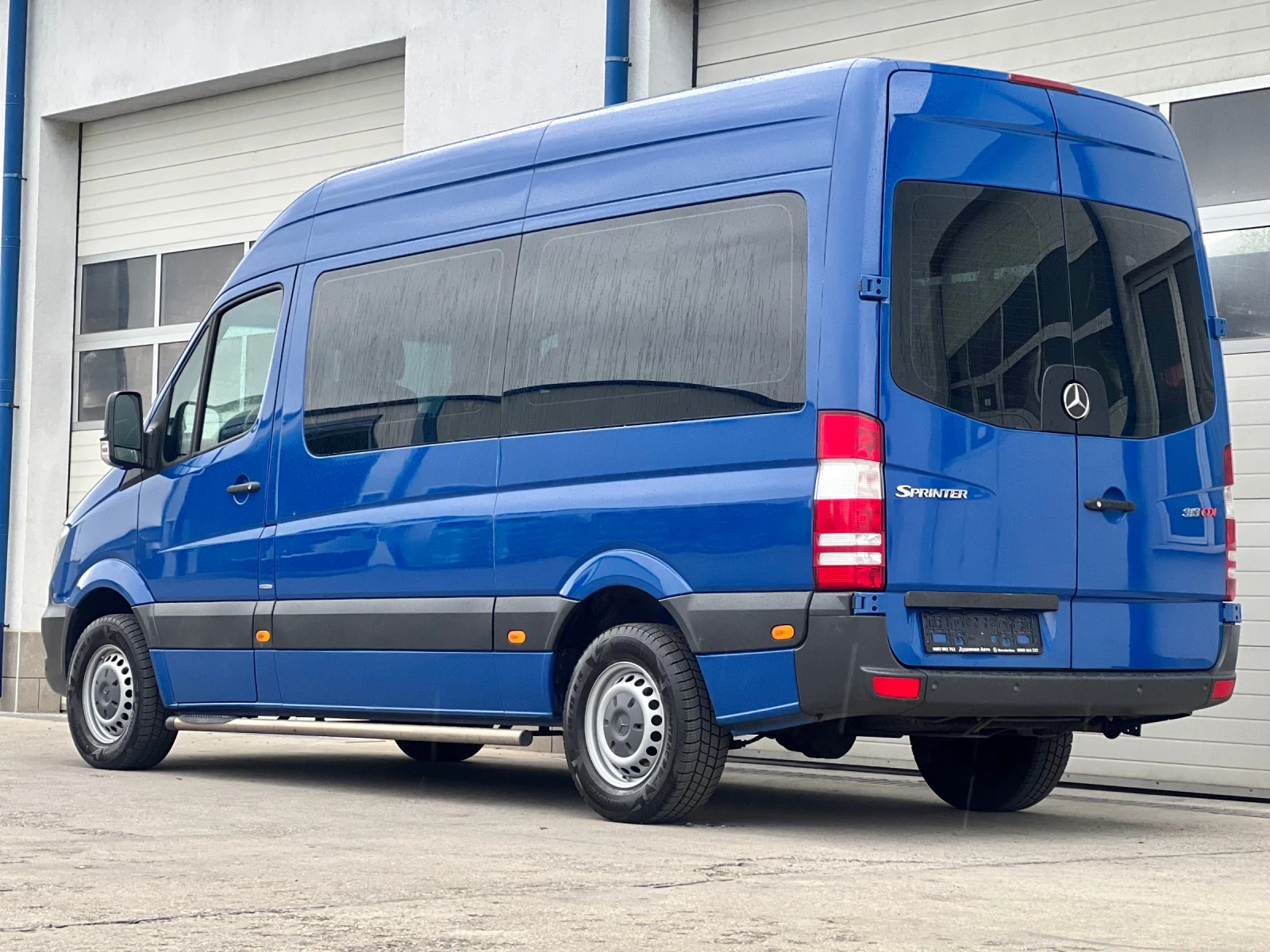 Mercedes-Benz Sprinter 313 8+ 1 места / Климатроник / Оригинален вид! - изображение 5