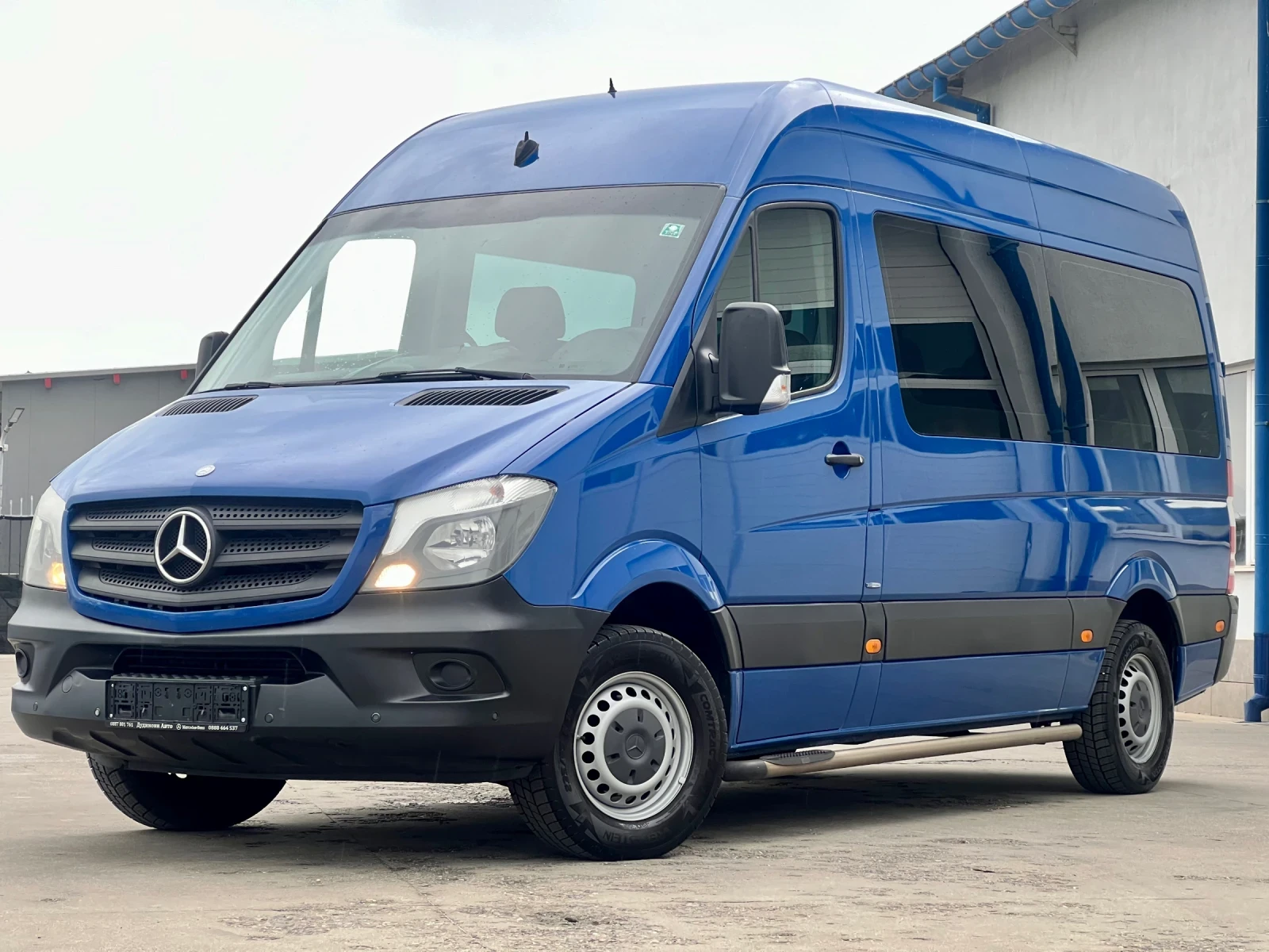 Mercedes-Benz Sprinter 313 8+ 1 места / Климатроник / Оригинален вид! - изображение 3