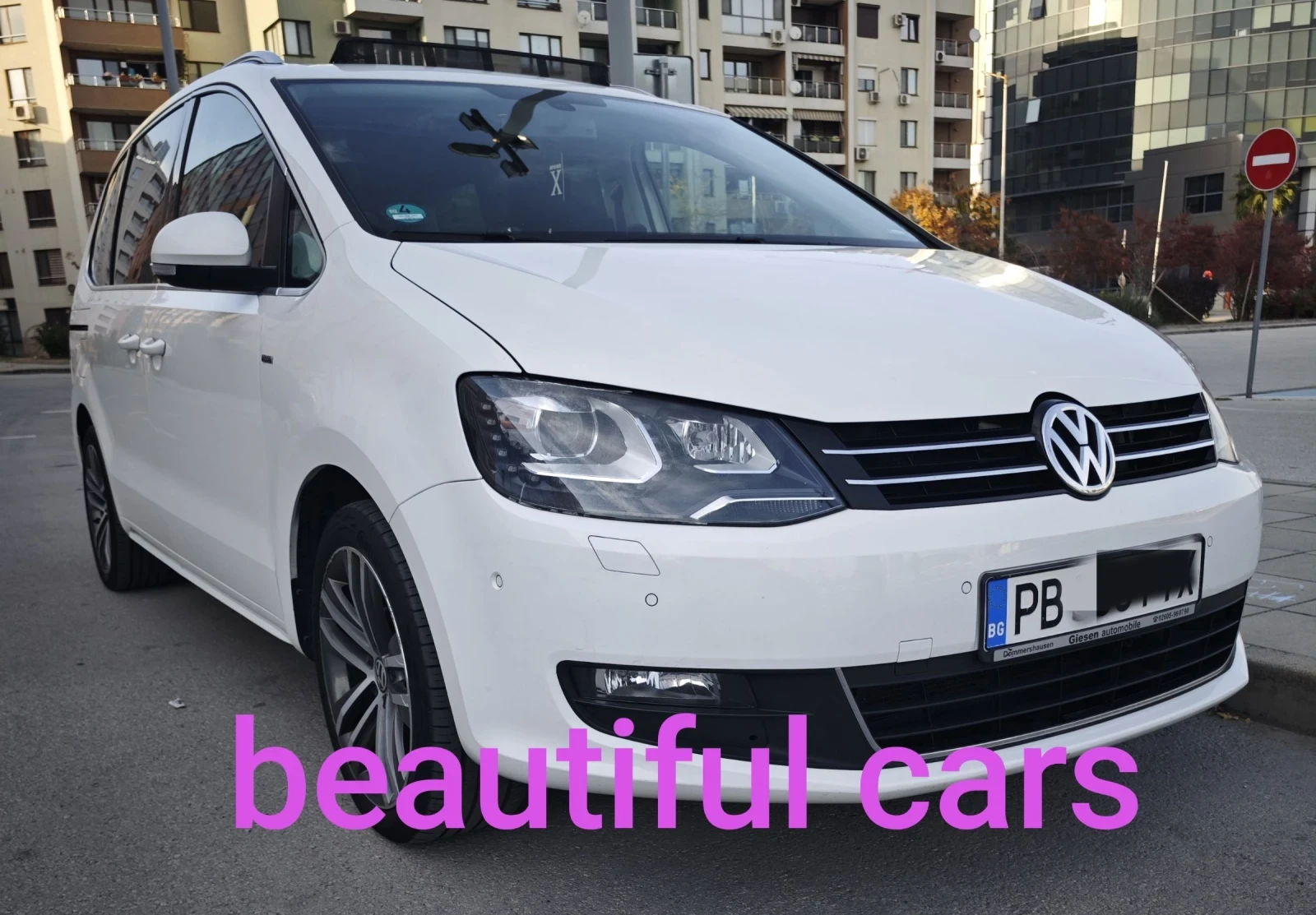 VW Sharan 177к.с.* * АВТОМАТ* ПЕЧКА* САМОПАРКИРАНЕ* KEYLESS  - [1] 