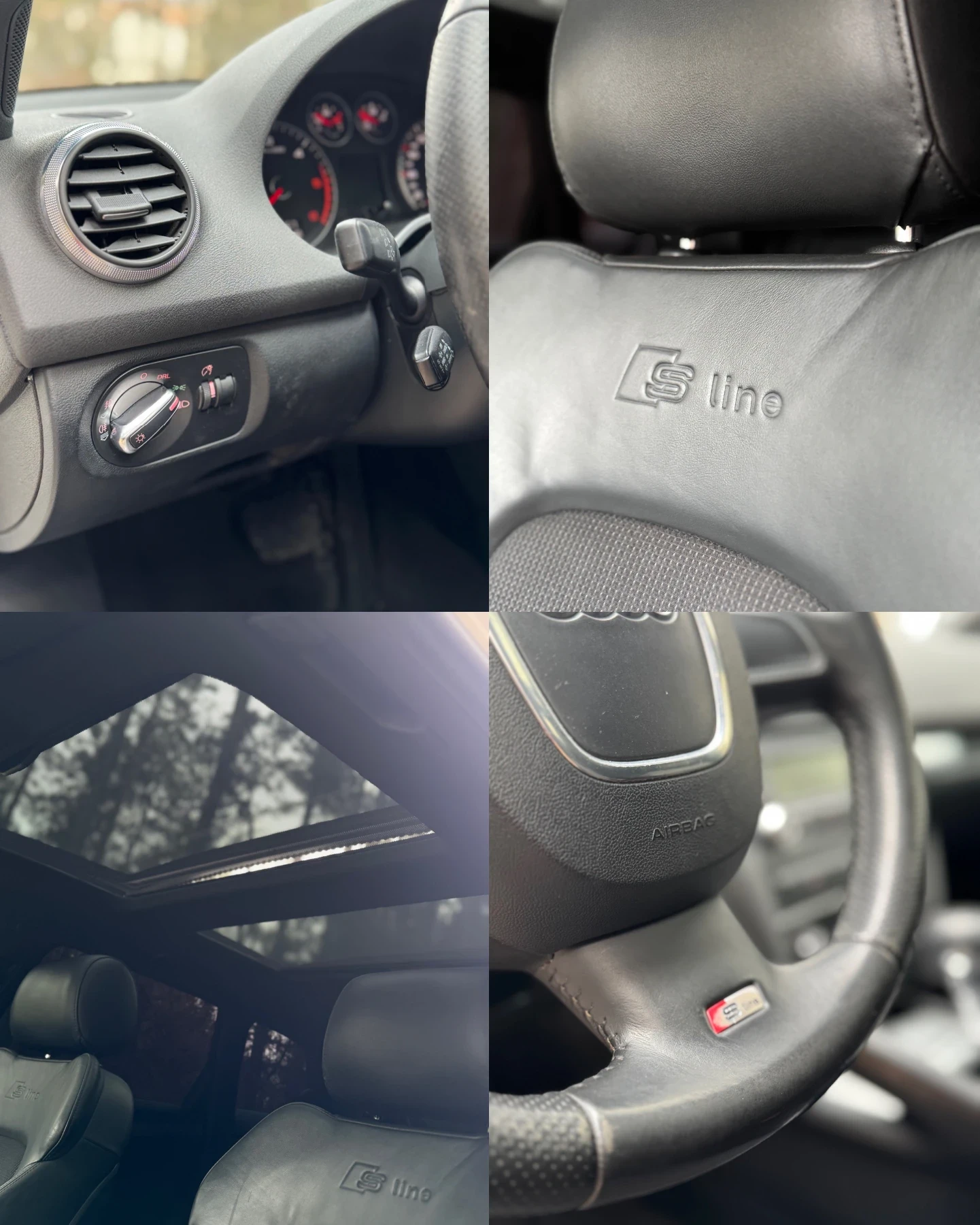 Audi A3 SPORTBACK/FACE/S-LINE/DSG/PANO, снимка 10 - Автомобили и джипове - 53949431