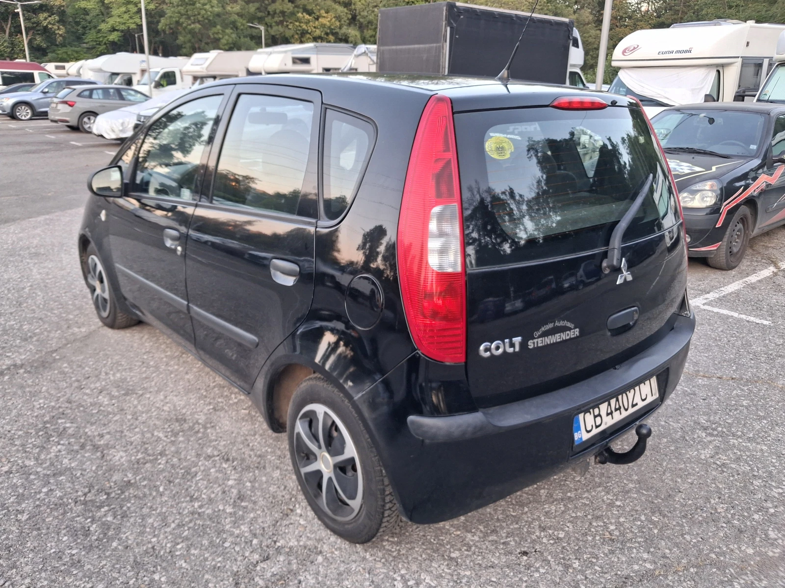 Mitsubishi Colt 4 врати.РЕГИСТРИРАНА, снимка 5 - Автомобили и джипове - 56012403