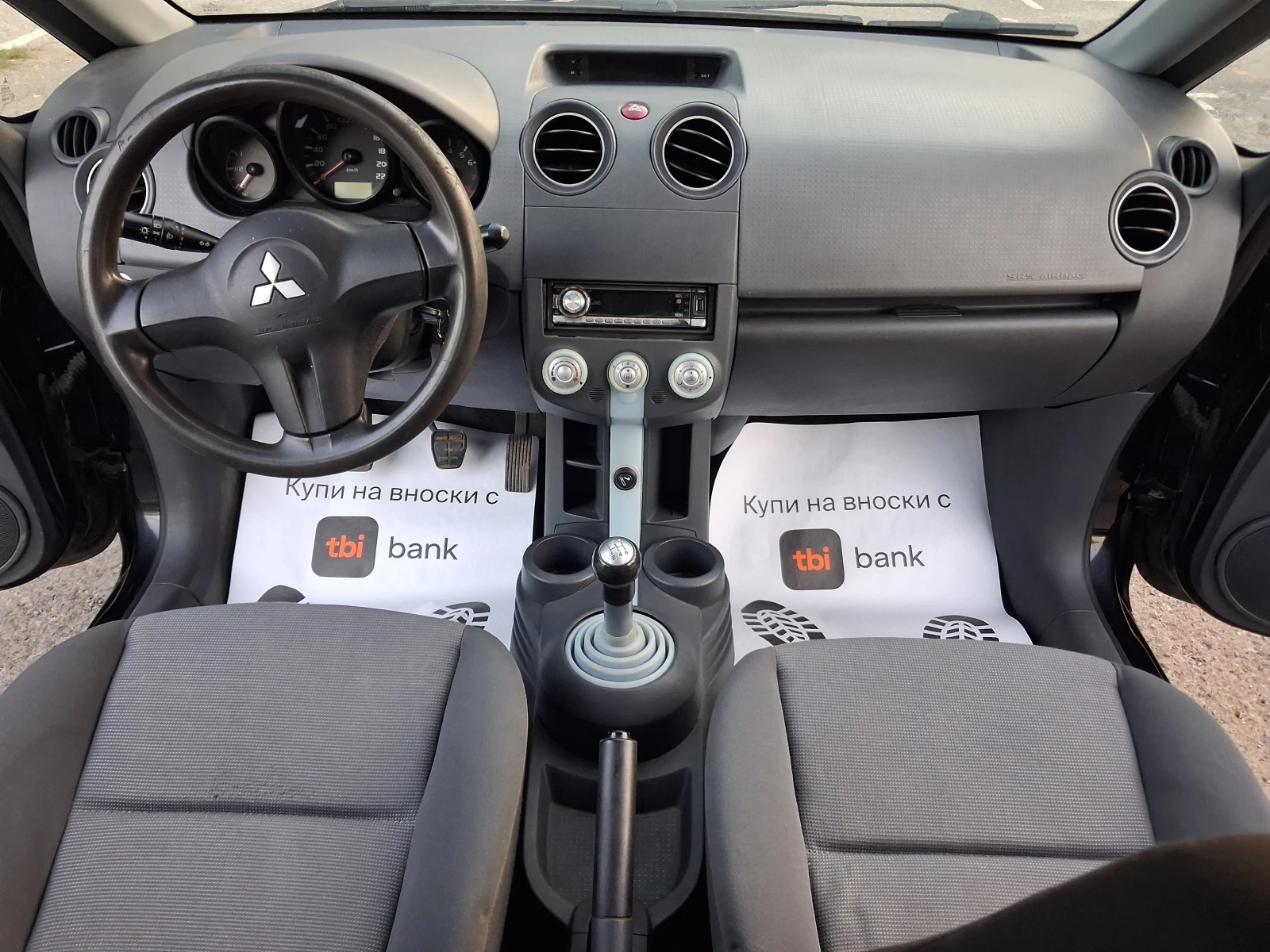 Mitsubishi Colt 4 врати.РЕГИСТРИРАНА, снимка 6 - Автомобили и джипове - 56012403