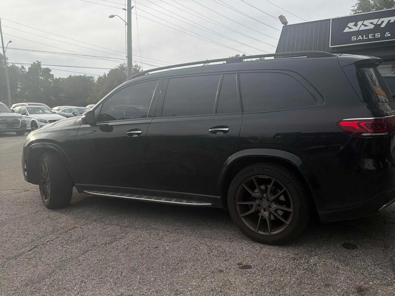 Mercedes-Benz GLS 450 4MATIC/AMG/DISTR/BURM/360/4ХПОДГРЕВ/ВАКУУМ, снимка 4 - Автомобили и джипове - 56205628