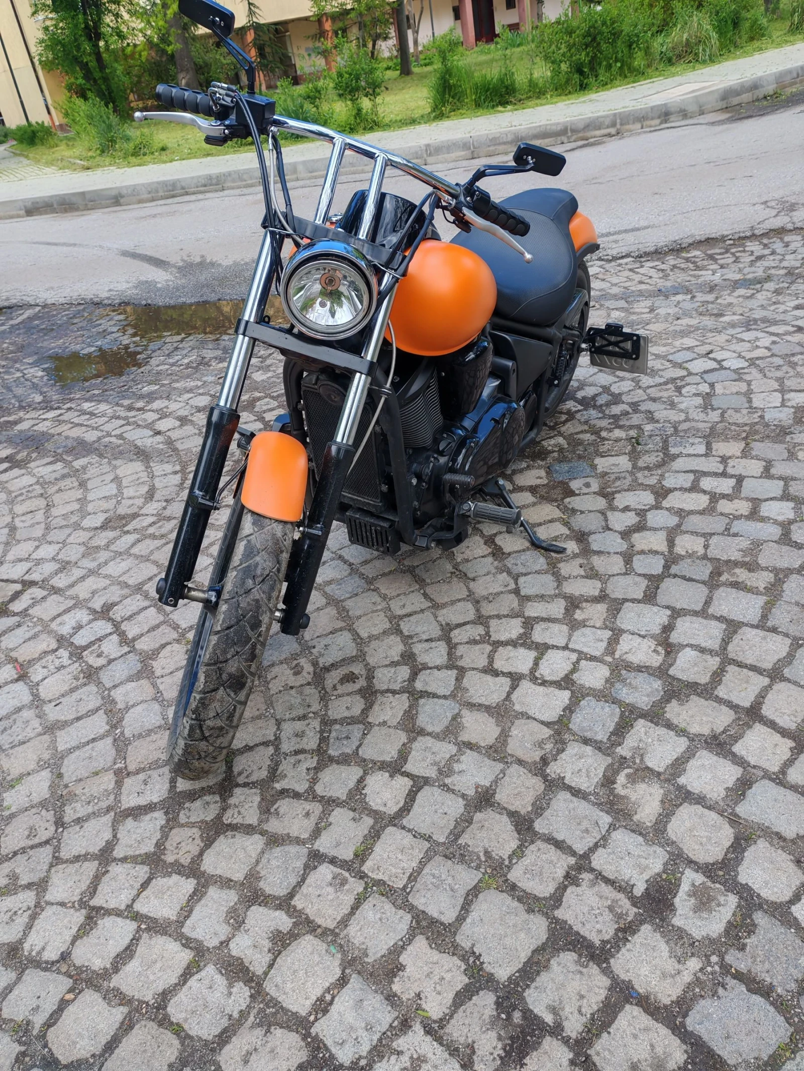 Kawasaki Vn 900 custom , снимка 3 - Мотоциклети и мототехника - 54180601