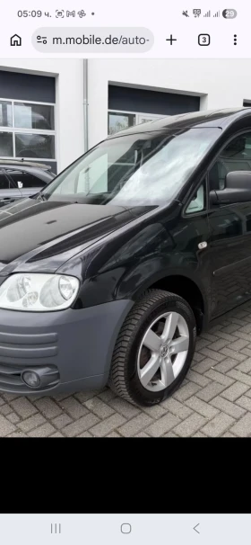 VW Caddy 1.9Tdi 105 к.с обслужен преди 8000км., снимка 1
