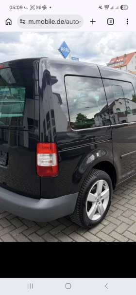 VW Caddy 1.9Tdi 105 к.с обслужен преди 8000км., снимка 3