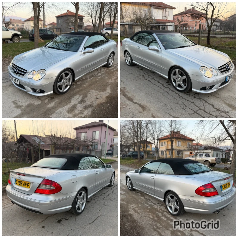Mercedes-Benz CLK 500 AMG Cabriolet, снимка 11 - Автомобили и джипове - 52867427
