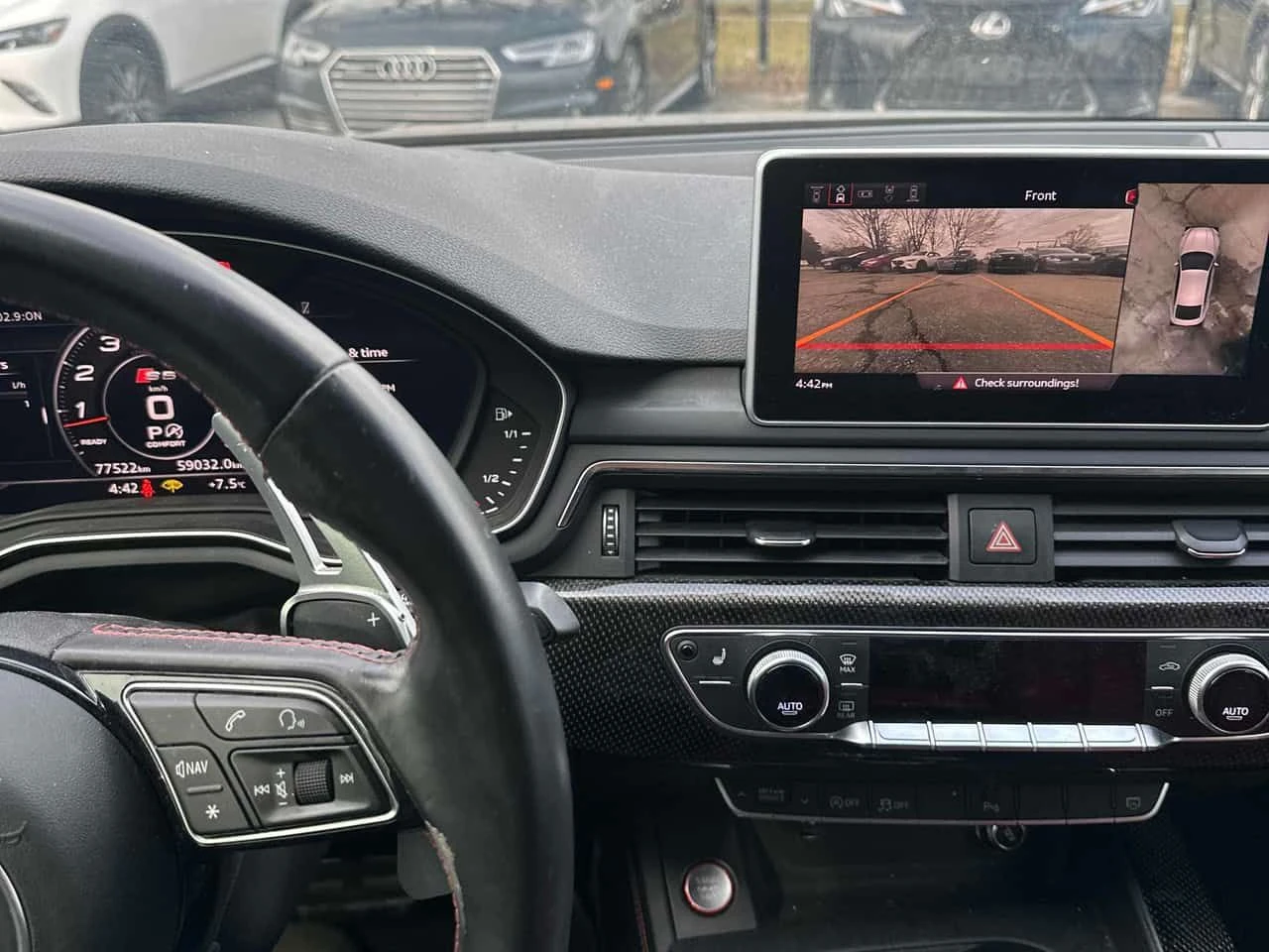 Audi S5 * Progressiv * CARFAX * 360 Камери * + Гуми * , снимка 9 - Автомобили и джипове - 54093984