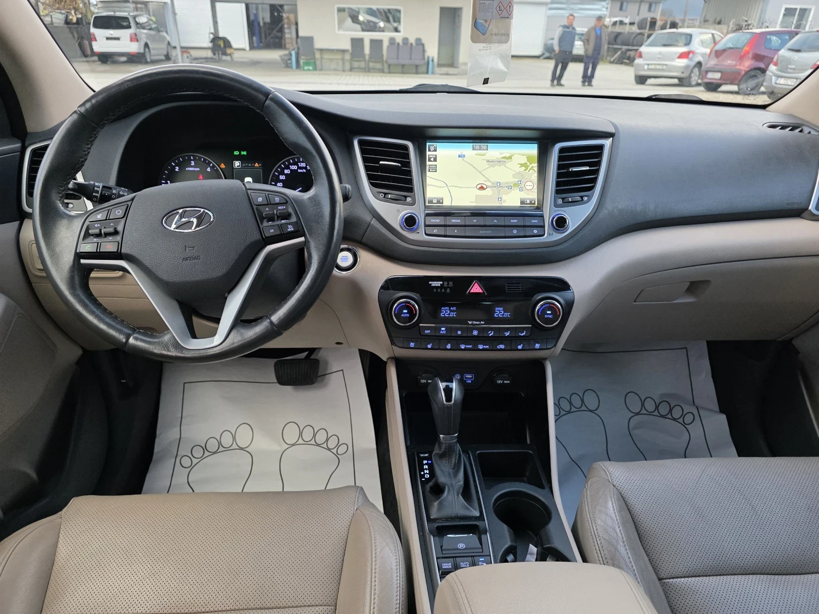 Hyundai Tucson 2.0CRDI 4WD AUTOMAT NAVI KAMERA KOJA  | Mobile.bg   8