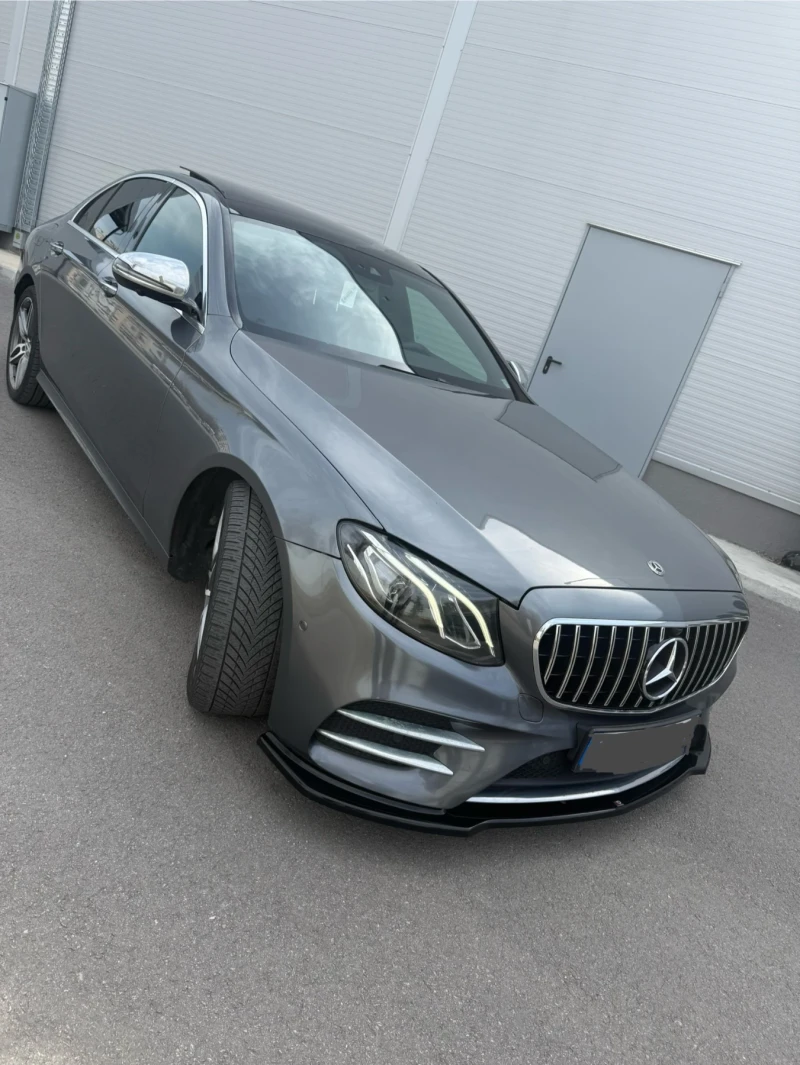 Mercedes-Benz E 220 AMG+ MENU-Мъртва Точка-360 -BURM* -ПОДГРЕВ-ПАНОРАМ, снимка 3 - Автомобили и джипове - 49453034