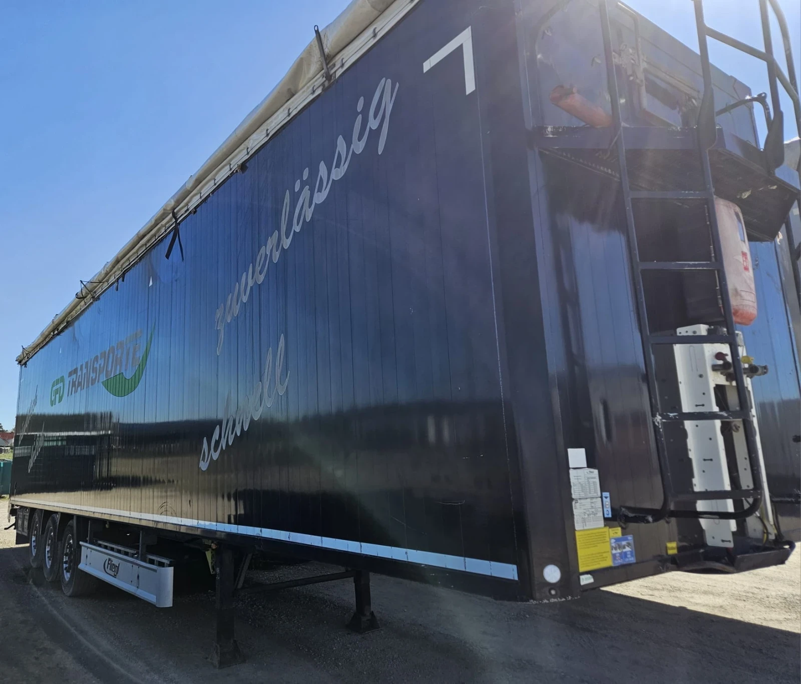 Полуремарке Fliegl 92 куб / тара 7200 кг, снимка 4 - Ремаркета - 54193696