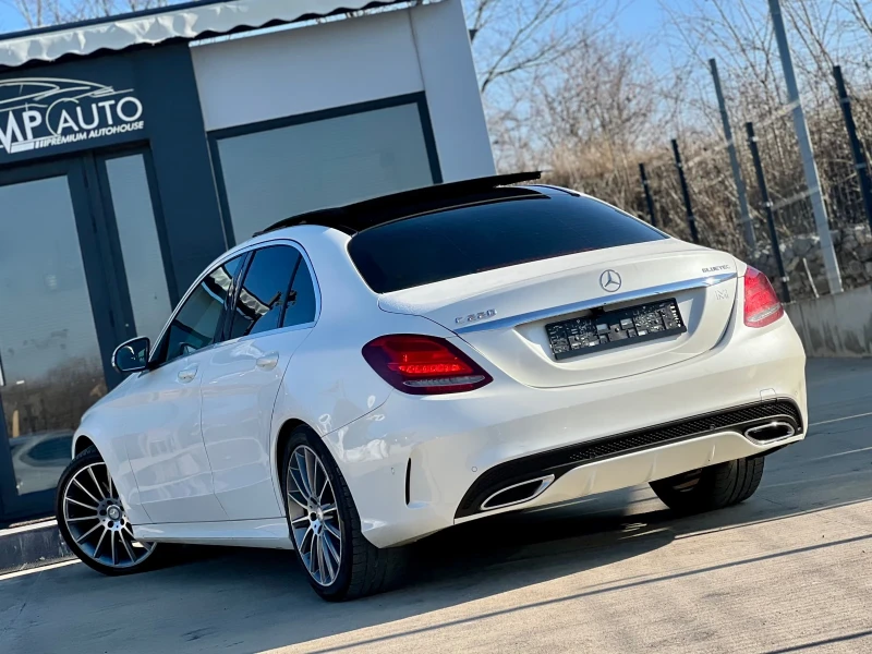 Mercedes-Benz C 220 AMG PACKAGE / BURMESTER / PANORAMA / PODGREV / HU, снимка 5 - Автомобили и джипове - 53149555