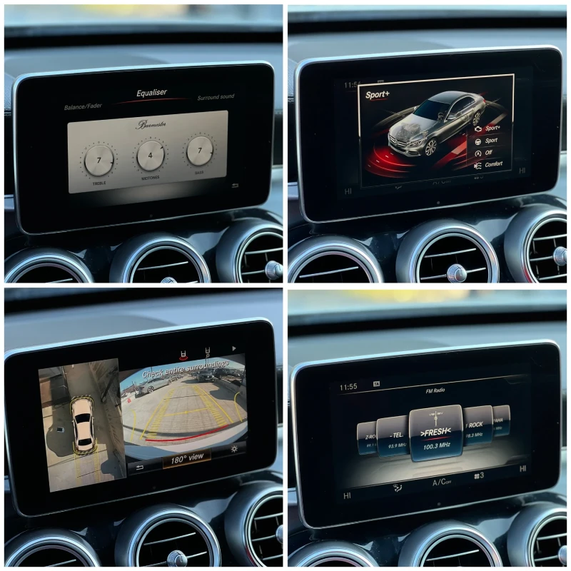 Mercedes-Benz C 220 AMG PACKAGE / BURMESTER / PANORAMA / PODGREV / HU, снимка 16 - Автомобили и джипове - 53149555