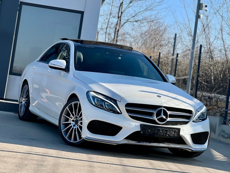 Mercedes-Benz C 220 AMG PACKAGE / BURMESTER / PANORAMA / PODGREV / HU, снимка 3 - Автомобили и джипове - 53149555