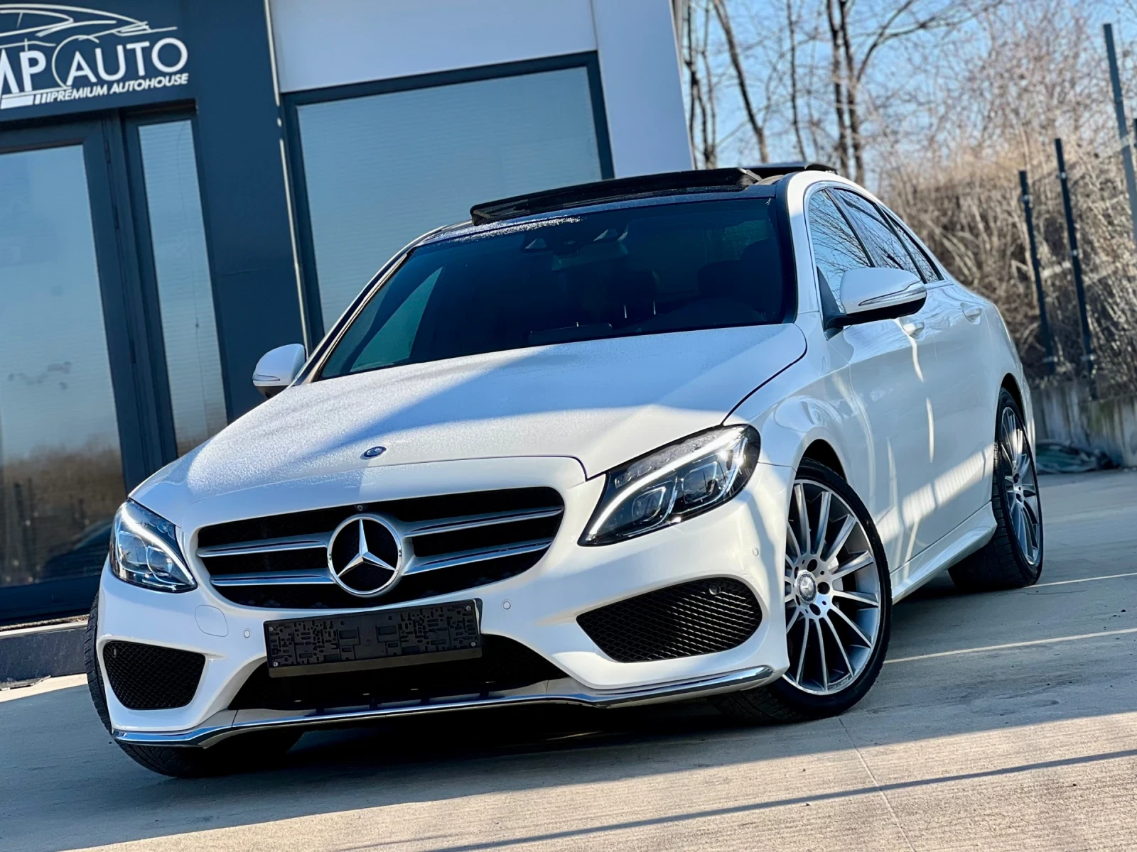 Mercedes-Benz C 220 AMG PACKAGE / BURMESTER / PANORAMA / PODGREV / HU, снимка 1