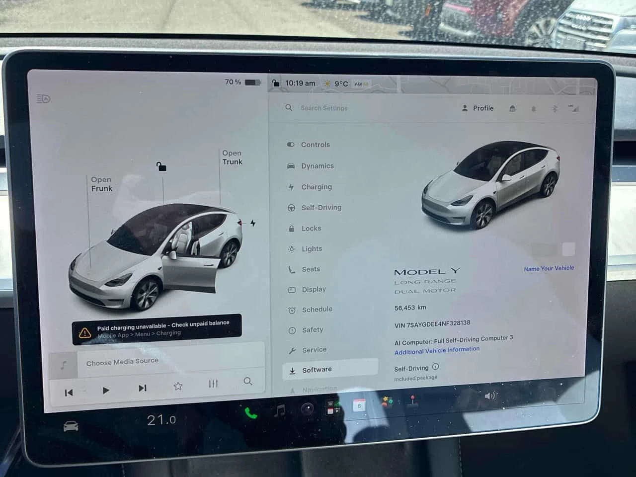 Tesla Model Y Long Range/FULL SELF DRIVING/360/ПАНОРАМА, снимка 8 - Автомобили и джипове - 54508945