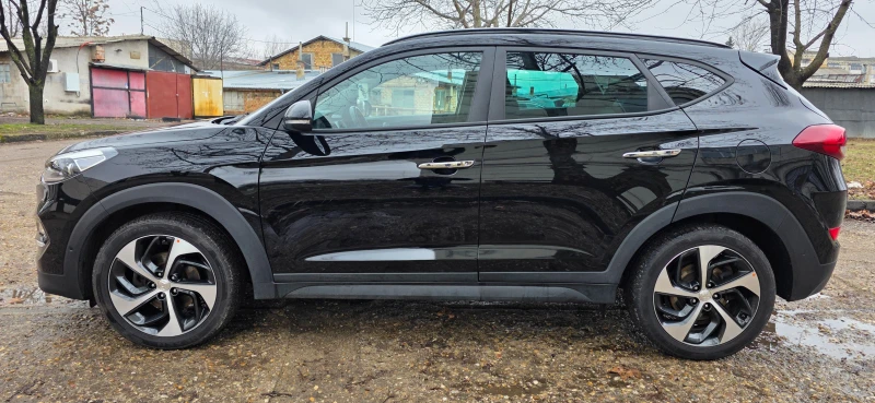 Hyundai Tucson 1.6 T.GDI * 4WD* VERTEX* KEYLESS* ПАНОРАМА* ШВЕЙЦА, снимка 8 - Автомобили и джипове - 53396544