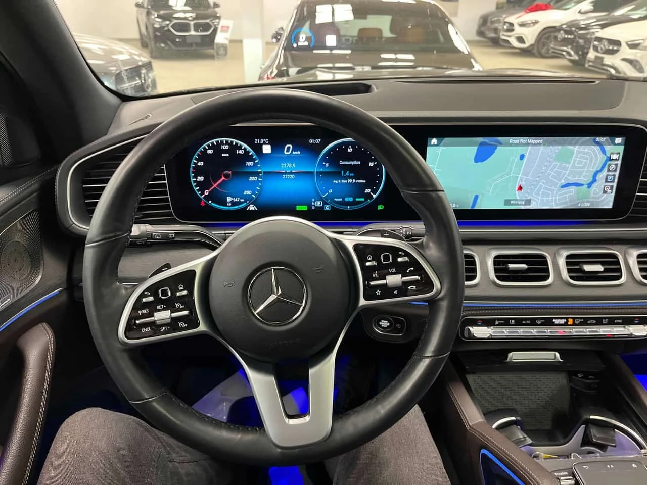 Mercedes-Benz GLS 450 * CARFAX * ОПЦИЯ ЗА ФИНАНСИРАНЕ, снимка 16 - Автомобили и джипове - 56194148