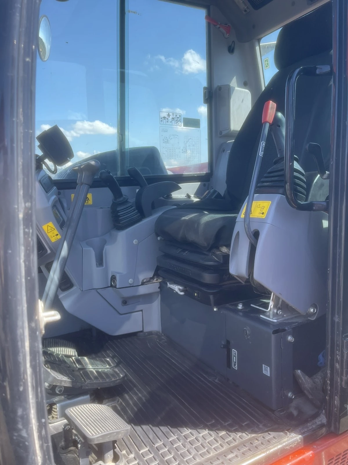 Багер Kubota kx-080/4, снимка 6 - Индустриална техника - 55546474